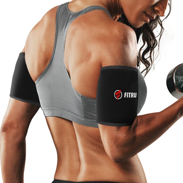 Fitru Arm Trimmers - Exercise Wraps for Arms - Sauna