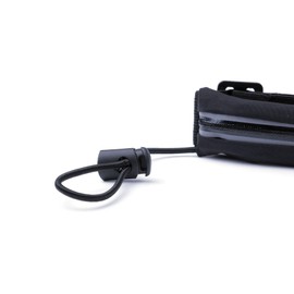 Waterproof Running Belt with Race Number Holder in Sporty Design - Perfect for Running, Marathons and Outdoor Activities - Unisex Fit, black