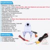 Universal Brake Light Camera Integrated in 3rd Brake Light Reversing
