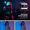 NEEWER Upgraded RGB LED Studio Video Light with Tripod Stand,