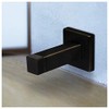 Nuk3y - Perchero de pared cuadrado moderno, 2 unidades, Oiled