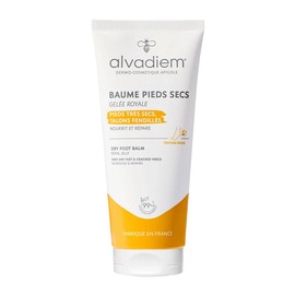ALVADIEM Balm for Very Dry Feet 150 ml with Royal Jelly – For Very Dry Feet – Made in France
