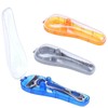 Portable Razor Storage Case for Travel – Ventilated Plastic Shaver