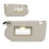 Sun Visor with Light for 2013-2018 Nissan Pathfinder, 2014-2017 Infiniti