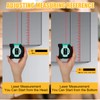 Digital Laser Tape Measure with Charging, 197-Ft Laser Tape Measure