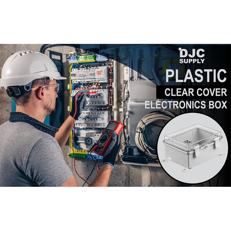 DJC Supply Co. ABS 11.81" x 15.7" x 6.7" Waterproof