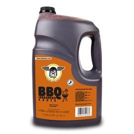 Mr Wings Bbq with Habanero Sauce 1 Gallon (128 Fl Oz). The best hot barbecue sauce; smokey, sweet and spicy. Use it on chicken wings, burgers, hot dogs, steak & grill and in your favorite dishes. Big sauce bulk.