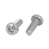 Sourcingmap M5x14mm 304 Stainless Steel Button Head Torx Screws Bolts