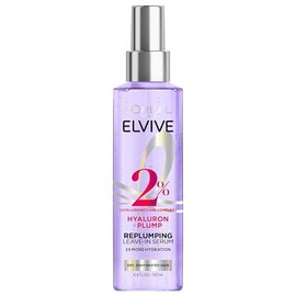 L’Oréal Paris L'Oreal Paris Elvive Hyaluron Plump Moisture Plump Hair Serum for Dehydrated, Dry Hair with Hyaluronic Acid Care Complex, Paraben-Free, 4.4 Fl Oz