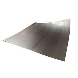 MinGraph Flexible Graphite Sheet Gasket, Plain Homogenous, No Insert, 1/8" x 18" x 18", High Temperature Chemical Resistant