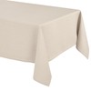 Elegant Tablecloth with Natural Linen Look, Lina Tablecloth and Table