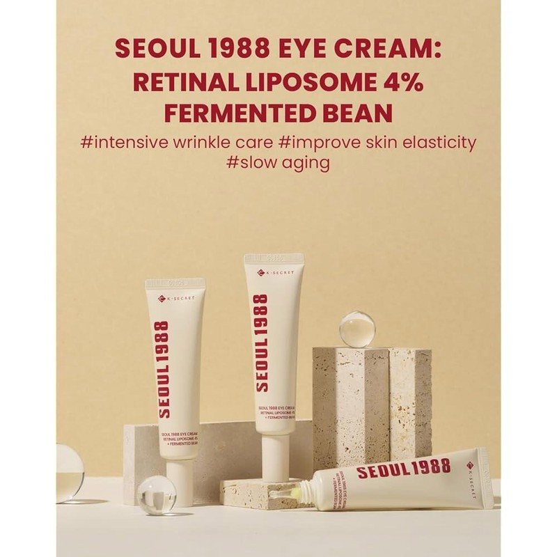 KSECET SEOUL 1988 크림: 레티날 리포좀 4% + 발효 콩,