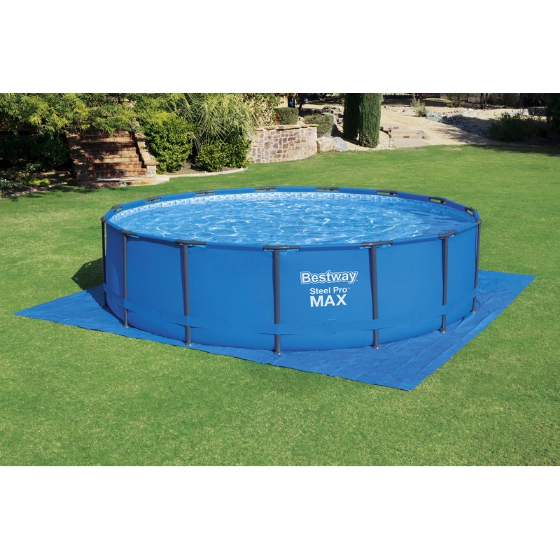 Bestway 16' x 16' Ground Cloth , Blue