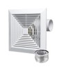RLOZUI Bathroom Exhaust Fan 110 CFM 1.0 Sones Quiet Operation,