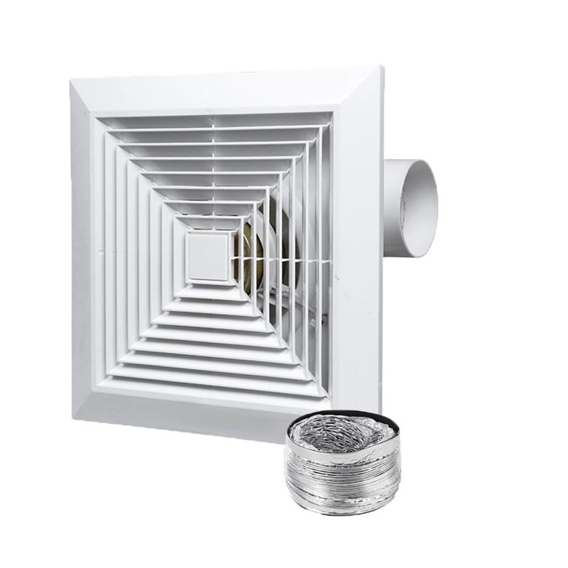 RLOZUI Bathroom Exhaust Fan 110 CFM 1.0 Sones Quiet Operation,