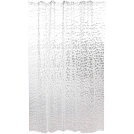 MSV Cotexsa by Premium Anti-Mould Eva 3D Shower Curtain - Anti-Bacterial, Washable, 100% Waterproof - "Clane" 180 x 200 cm - Made in Spain