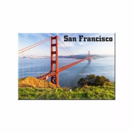 FS Milifang San Francisco Golden Gate Bridge Magnet 2x3 Inches
