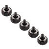 5pcs Watch Crown Steel Watch Head Repairing Parts Replacement Accessories