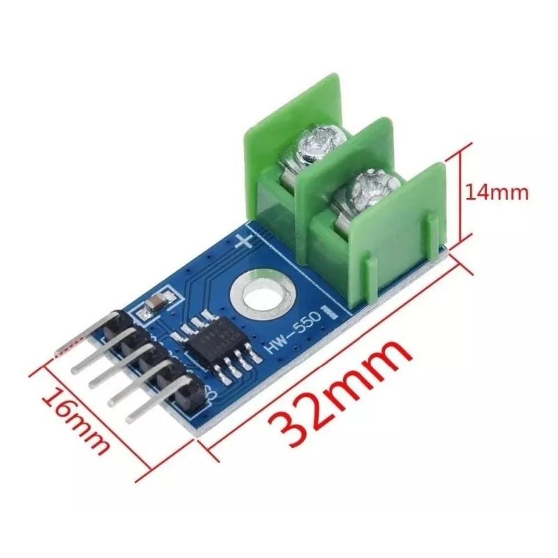 MSElectronics Termopar Tipo K Sensor Temperatura + Modulo Max6675