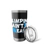 Limpin' Ain't Easy Broken Leg Bones Injury Recovery Gift Stainless