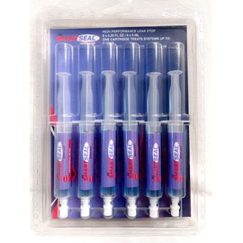 AC SmartSeal QuickShot (322-6) Refill Pack | 6 × 6ml Injection Cartridges | 3-in-1 Leak Sealer + UV Dye + Cool Enhancer | Polymer-Free, Eco-Friendly | Compatible with Smart Hose #333 & 322BP Adapters