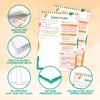 Decorably Daily Planner Pad Minimalist, 52 Sheets Daily to Do
