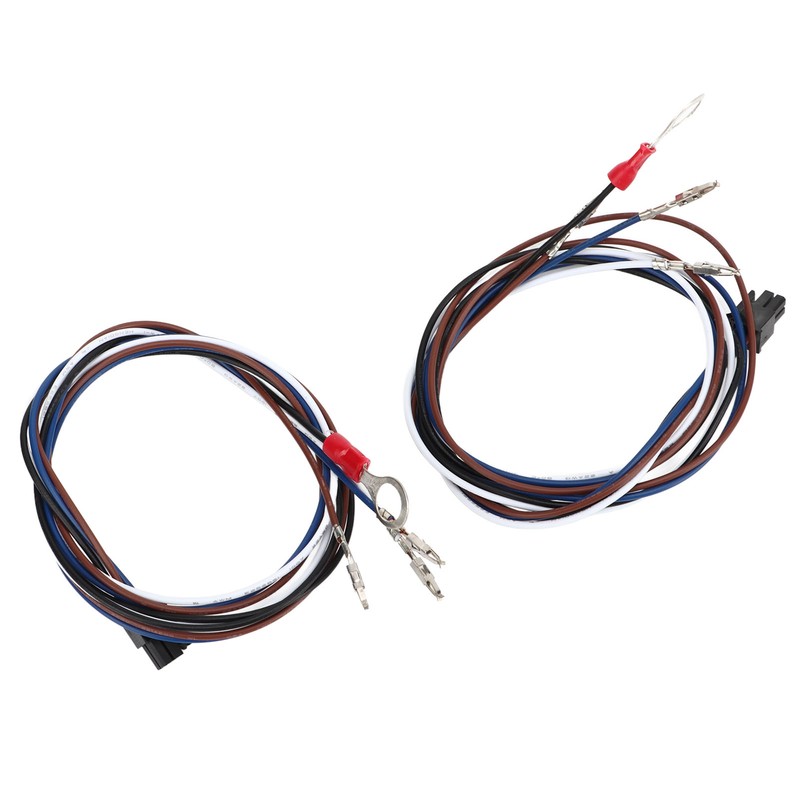 2 Pcs Driver Passenger Side Tow Mirrors Wiring Harness Running