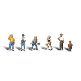 Woodland Scenics A1870 Baseball Players II HO WOOU1870