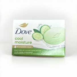 Dove Cool Moisture Cucumber & Green Tea Bar Soap In Box