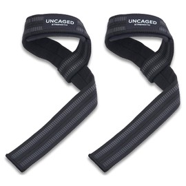 Lifting Straps (Padded) for Strength Training, Bodybuilding, Fitness - Deadlift Straps - Lifting Straps - for Men and Women