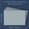 The Master Herbalist Fragrant Scented Drawer Liners in a GEOMETRIC
