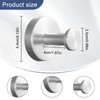HhBdy Suction Hooks Door Hooks for Shower for Hanging Towel