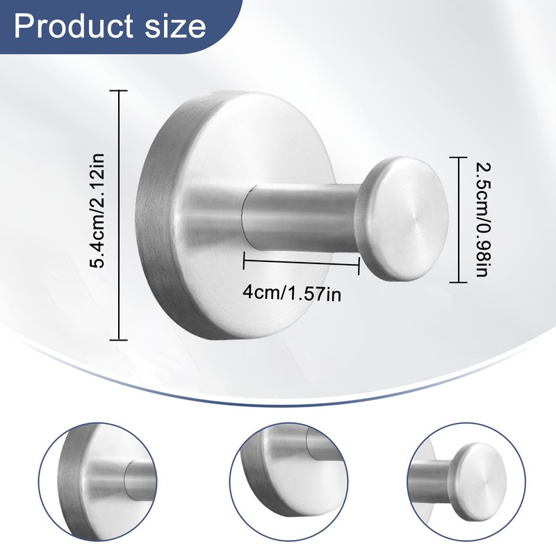 HhBdy Suction Hooks Door Hooks for Shower for Hanging Towel