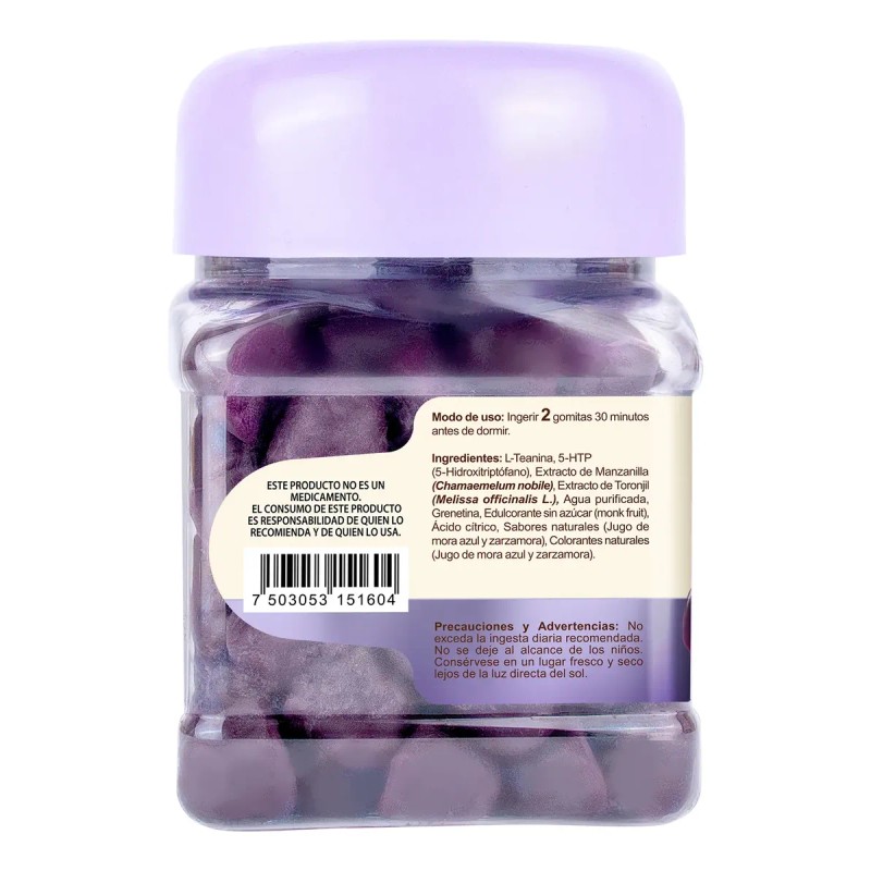 Gomitas Avant Sleep Dormir Teanina Toronjil 90g Tlali