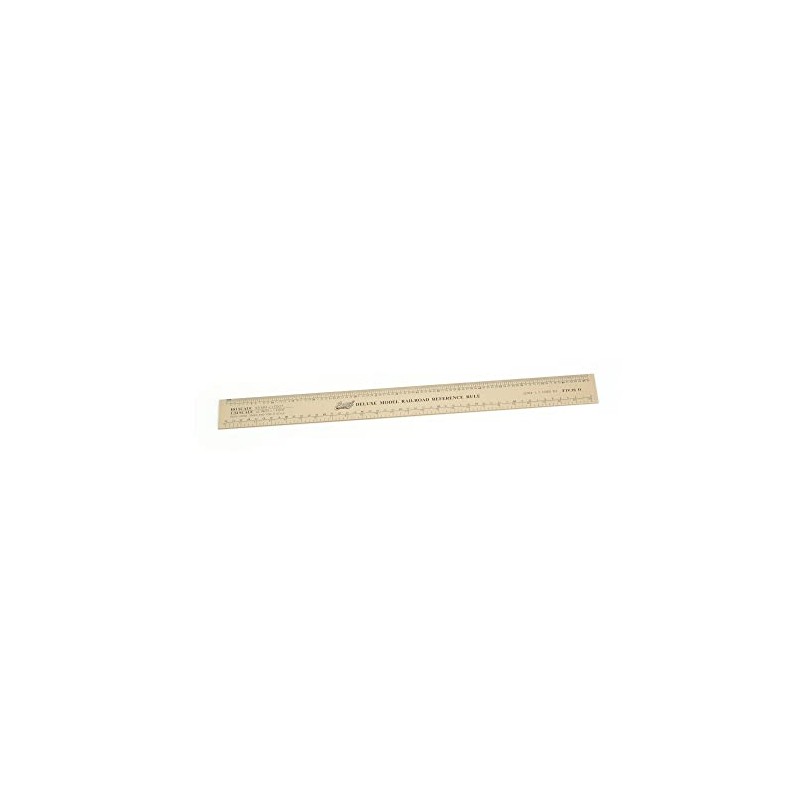 Excel Deluxe Model Railroad Reference ruler
