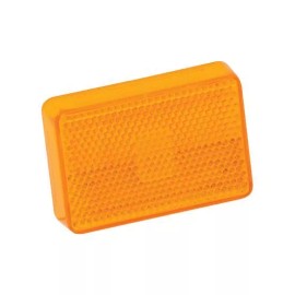 Wesbar 222012 Wesbar Rectangular Single Amber Snap on Trailer 47-222012 Clearance Light