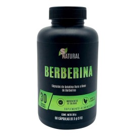 Berberina 60 Capsulas Snatural