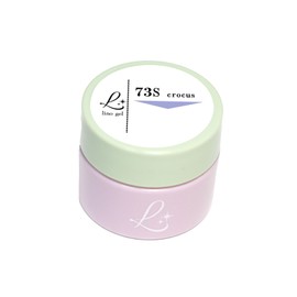 Color Gel Domestic Cosmetics Registered Gel Nail Sheer Color 0.2 oz (5 g) Compatible with LED/UV Light 73S Crocus Pro Nail Single Item Purple Purple