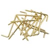 E-outstanding Right-Angle Screws Hook 20PCS 2 inch Golden 7 Shape