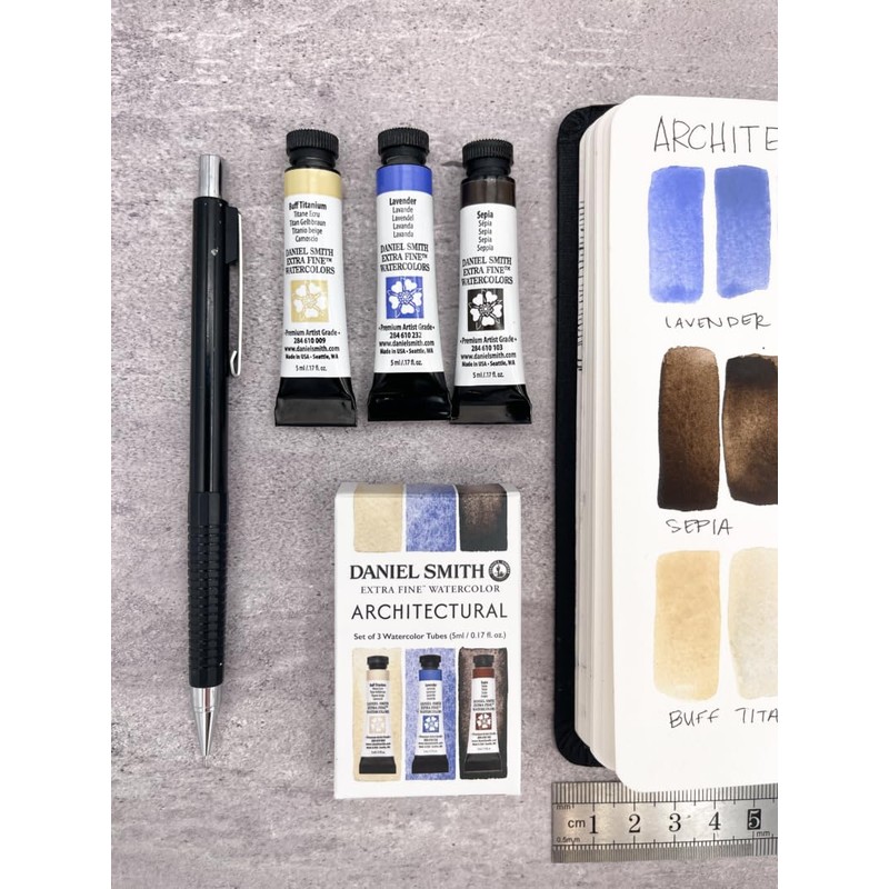 Daniel Smith Triad Watercolor Set, Architectual 5ml tubes