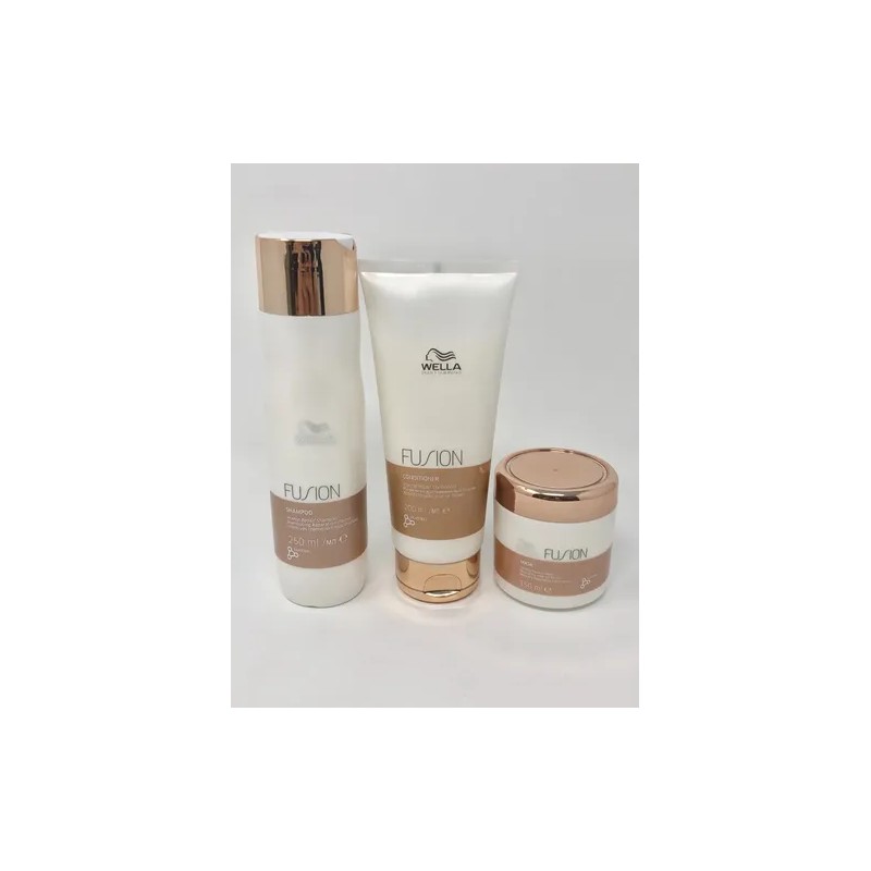 Wella Fusion Shampoo, Acond Y Mascarilla Reparación Intensa!