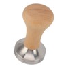 Coffee Tamper with Wooden Handle Easy To Operate Outstanding Extraction