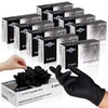 FINITEX Black Nitrile Disposable Exam Gloves - Powder-Free & Latex-Free
