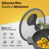 Nativo Nonstick Nontoxic Ceramic Caldero (Dutch Oven) with Glass Lid,