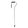 Drive Medical RTL10372FL Adjustable Height Offset Handle Cane with Gel