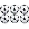 6 PCS Inflatable Football, Beach Ball, blow Up football, Beach