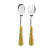 Pylones, Gold Floral Banquet Garden Serving Cutlery Set
