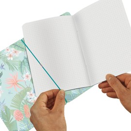 Herlitz Flex Notebook A5 40 Sheets with Dotted Design Ladylike Jungle