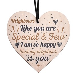 Neighbor Gifts Ornament for Women Men Neighbor Moving Away Gifts for Neighbors Housewarming Gifts for Neighbor Christmas Birthday Gifts for Neighbors Like You are Precious and Few Ornament Engraved