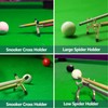 7pcs Snooker Table Rests Set, Billards Cue Stick Bridge, Pool
